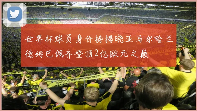 世界杯球员身价榜揭晓亚马尔哈兰德姆巴佩齐登顶2亿欧元之巅